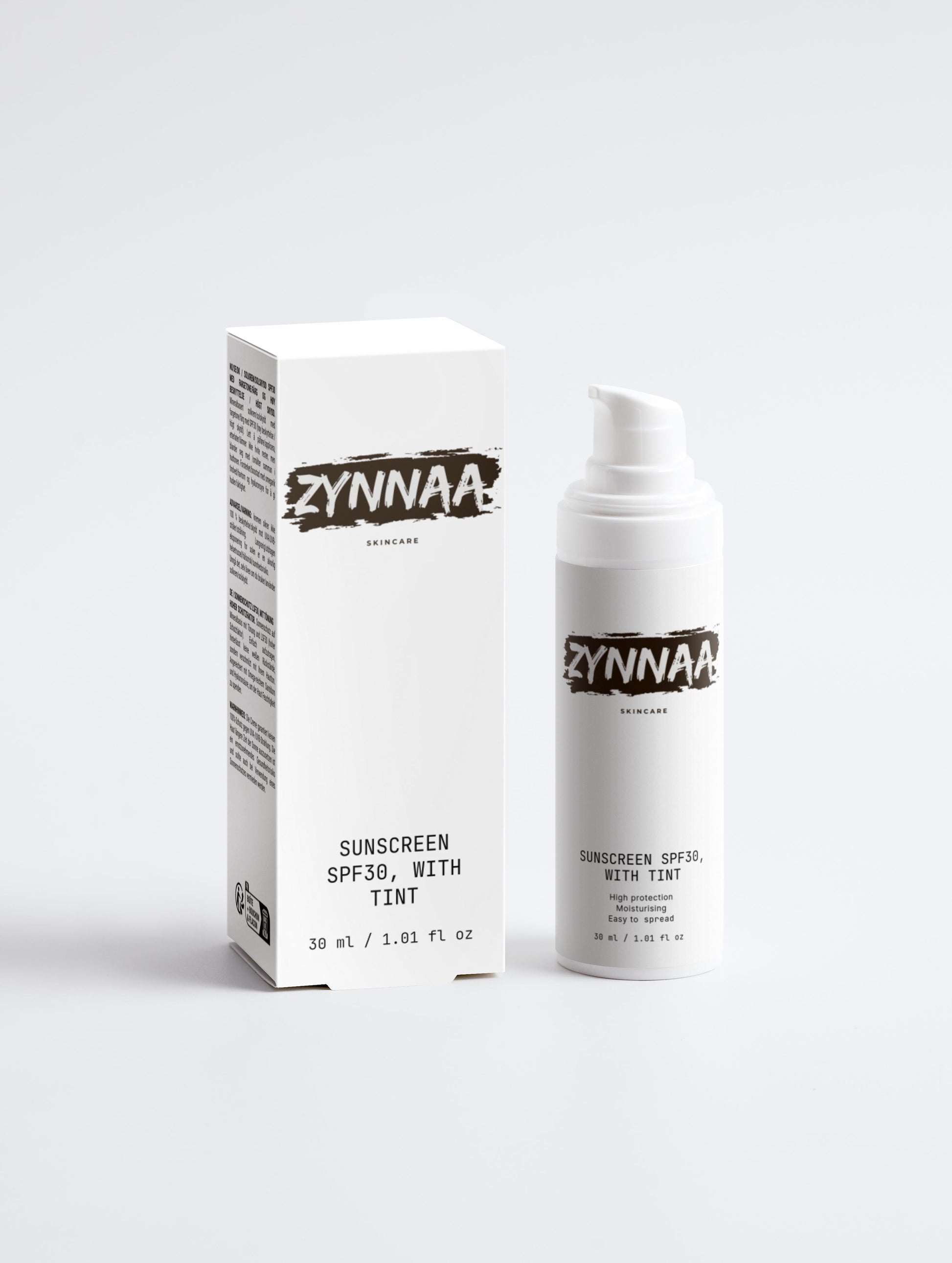 Sunscreen SPF30, with tint